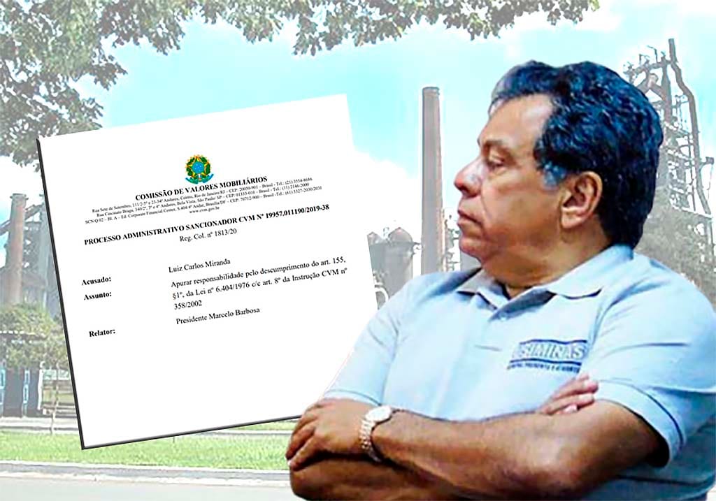 Luiz Carlos Miranda condenado por divulgar informações sigilosas da Usiminas