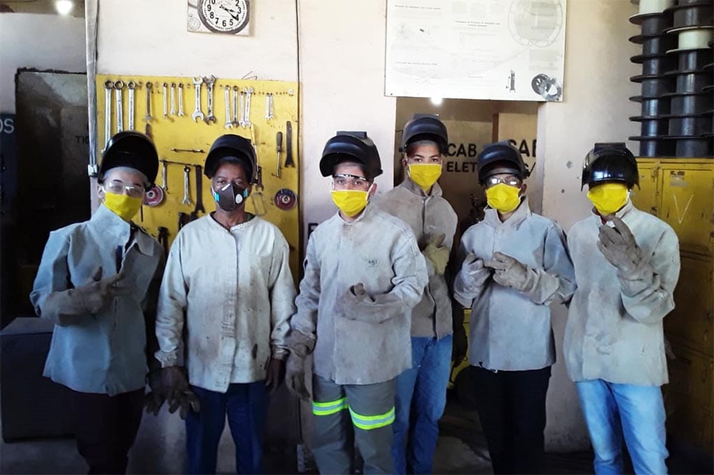 Jovens com medidas socioeducativas são qualificados em Fabriciano