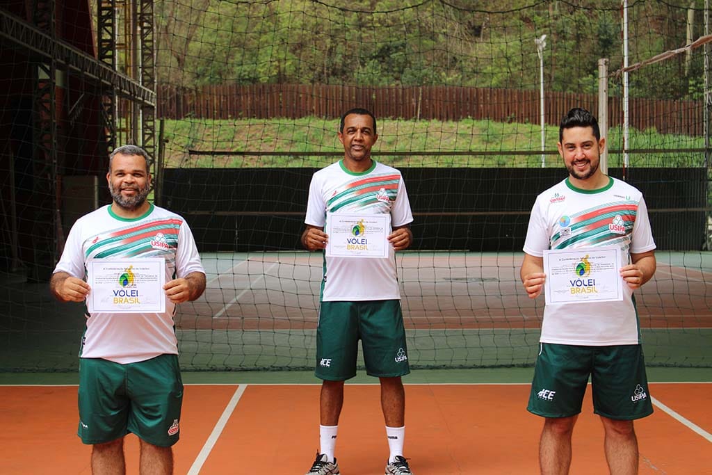 Técnicos de Vôlei da Usipa são aprovados em Curso Nacional de Treinadores
