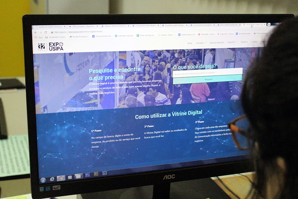 Vitrine Digital da Expo Usipa reúne mais de 130 empresas