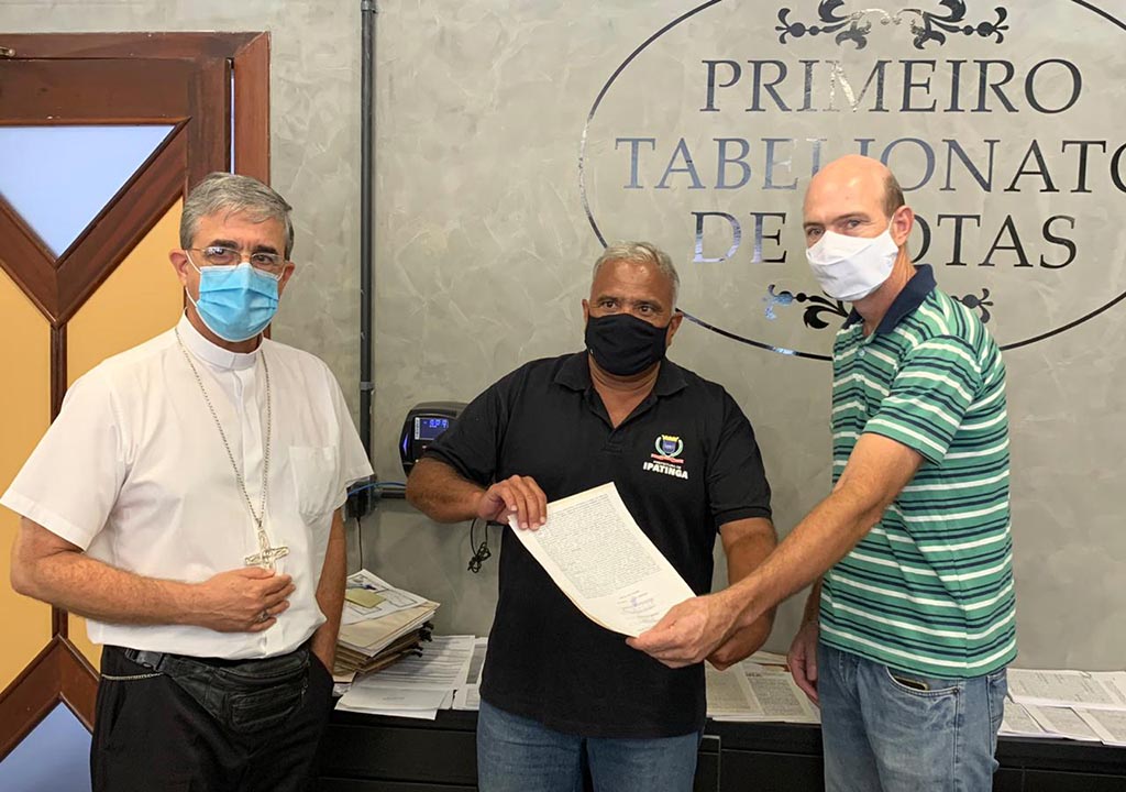 Ipatinga concede escritura ao santuário São Judas Tadeu no bairro Canaã