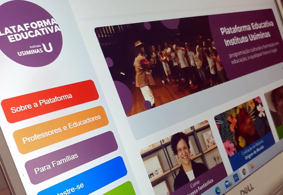 Plataforma Educativa amplia atividades do Instituto Usiminas