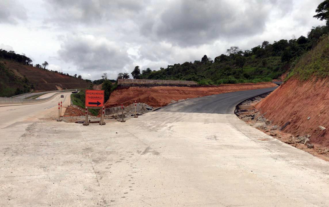 Motoristas devem observar nova configuração de acessos na BR-381