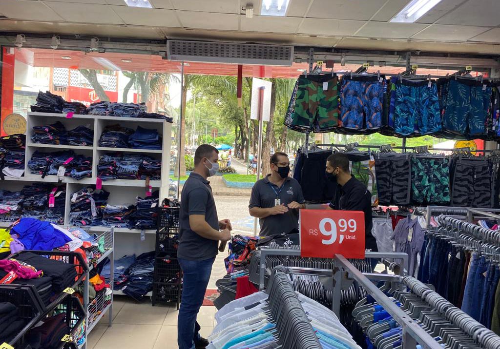 Covid-19: prefeitura promove ações de conscientização no Centro de Ipatinga