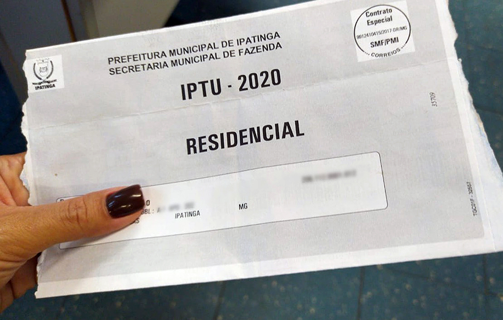 Ipatinga prorroga para 30 de abril o prazo para pagamento do IPTU