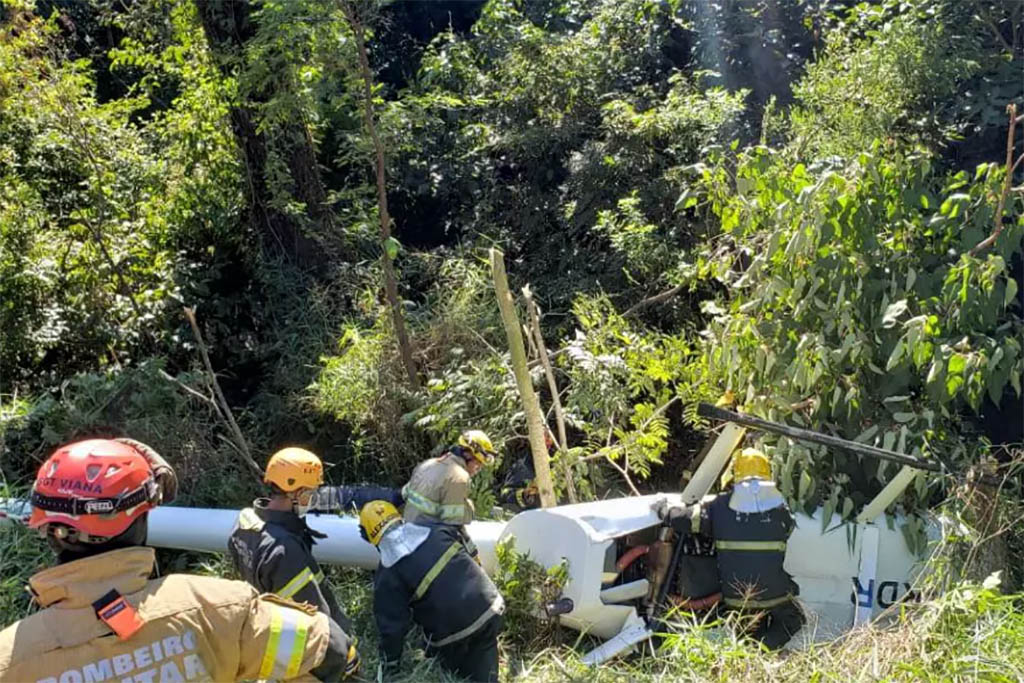 URGENTE: cai em Belo Horizonte, helicóptero que decolou para Ipatinga
