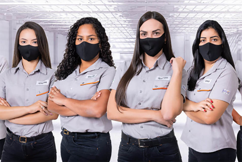 Mulheres assumem cargos no pátio de matérias-primas da Aperam, em Timóteo