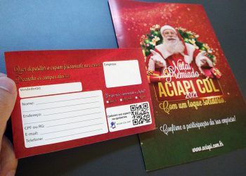 Cupons da campanha de Natal Aciapi-CDL devem ser cadastrados até 27/12