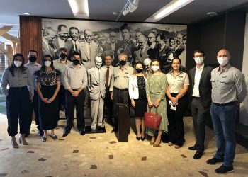 Centro de Memória Usiminas recebe visita dos Promotores de Justiça de Ipatinga