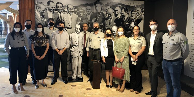 Centro de Memória Usiminas recebe visita dos Promotores de Justiça de Ipatinga