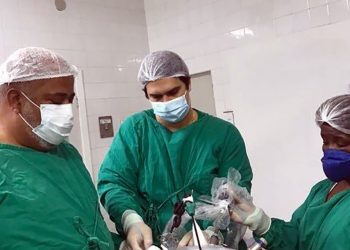 Cirurgia é realizada de forma inédita no Hospital Carlos Chagas em Itabira
