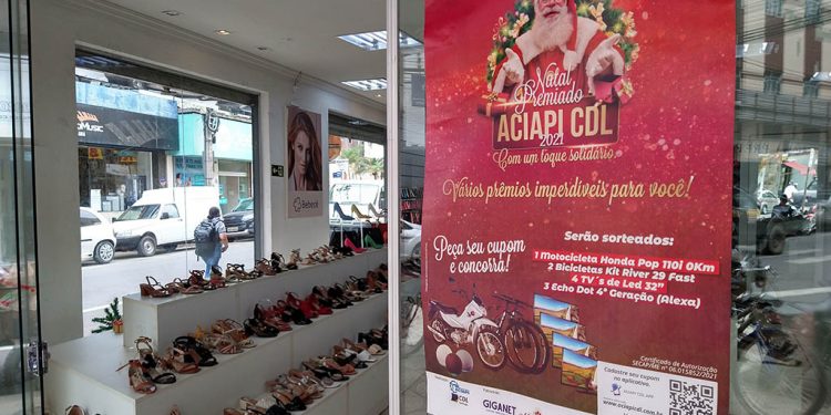 Sorteio da campanha Natal Premiado da Aciapi-CDL será na próxima terça (28)