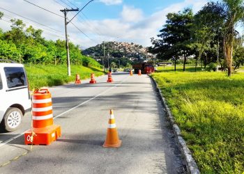 Timóteo instala barreiras para evitar tráfego de veículos pesados dentro do município