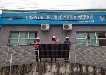 Hospital de Fabriciano recebe usina fotovoltaica