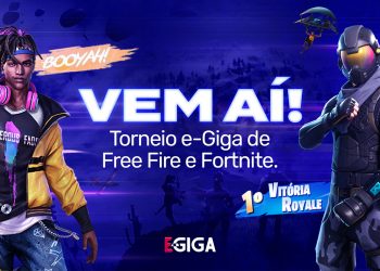 Giganet promove torneio online de Free Fire e Fortnite neste fim de semana