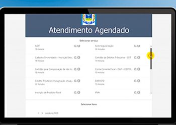 Fazenda implementa agendamento online e atendimento por videochamada