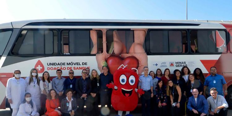 Minas Gerais ganha primeira unidade móvel de doação de sangue