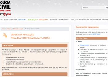 Detran-MG implanta protocolo digital para defesa das autuações de trânsito