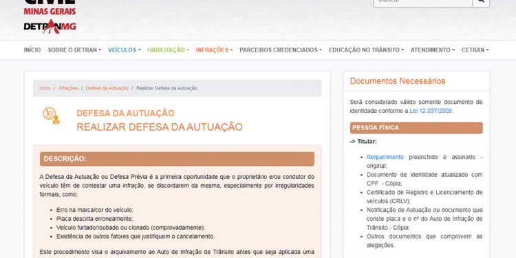 Detran-MG implanta protocolo digital para defesa das autuações de trânsito