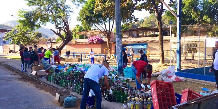 Gincana “Mexa-se contra o mosquito” já tirou mais 220 mil recicláveis das ruas de Fabriciano
