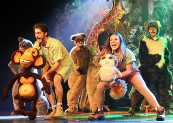 Cursos gratuitos com produção de “Madagascar: Uma Aventura Musical”
