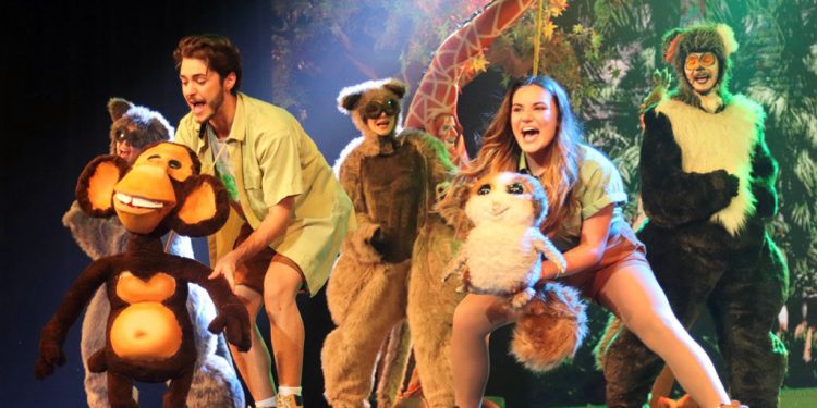 Cursos gratuitos com produção de “Madagascar: Uma Aventura Musical”
