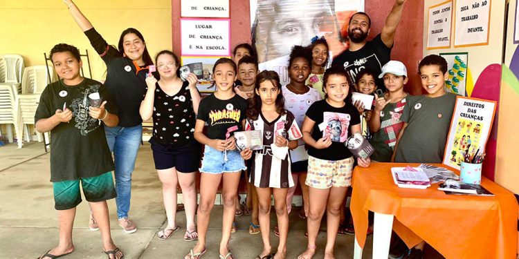 Paraíso realiza ações de conscientização contra o trabalho infantil
