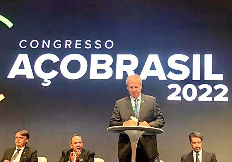 Sérgio Leite toma posse como vice-presidente do conselho do Instituto Aço Brasil