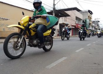 Mototaxistas de Ipatinga organizam homenagem a Bolsonaro no 7 de setembro