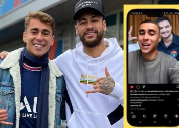 Nikolas Ferreira ganha apoio de Neymar contra Felipe Neto