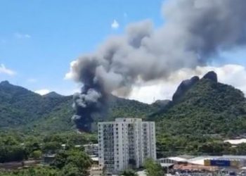 URGENTE: Incêndio atinge Projac da Rede Globo e destrói estúdio