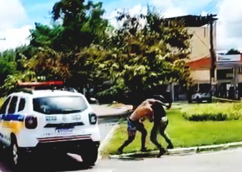 Vídeo de ocorrência policial em Ipatinga viraliza por todo o país