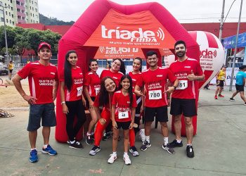 Equipe Tríade Fibra participa do Circuito Grupo Central Vale do Aço de Corrida de Rua