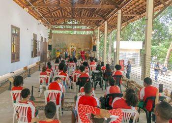 Atrações do Projeto Pedra Mole Estação das Artes recebe 250 estudantes
