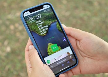 Novo site da Cenibra destaca ações de sustentabilidade