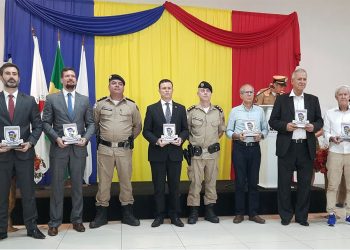 Presidente do Sindhorb é reconhecido como parceiro da Polícia Militar