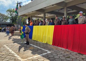 12ª RPM comemora os 248 anos da PM com homenagens e desfile da tropa