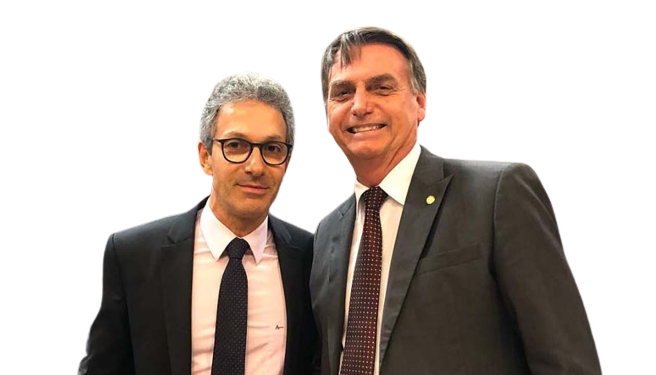 Mineiro não perde o trem: Zema está ao lado de Bolsonaro