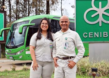 Cenibra inicia teste com ônibus elétrico em sua logística