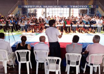 Aberta as Olimpíadas Escolares de Timóteo 2023