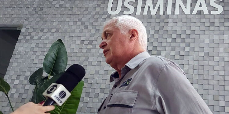 Presidente da Usiminas fala sobre acidente que vitimou operário