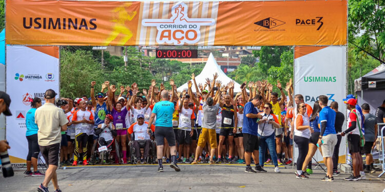 Corrida do Aço abre as portas da Usiminas para mais de 3 mil pessoas