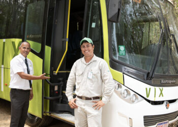 Cenibra investe em transporte de excelência para trabalhadores florestais