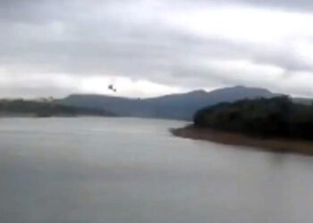 Queda de helicóptero em Capitólio deixa uma pessoa morta