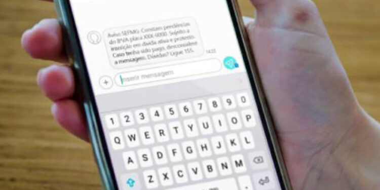 Fazenda envia SMS para proprietários de veículos que ainda não pagaram o IPVA 2024