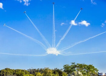 Esquadrilha da Fumaça se apresenta em Ipatinga neste sábado
