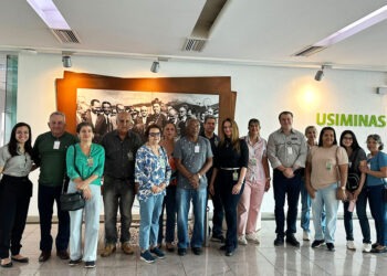 Usiminas recebe visita de moradores do bairro Das Águas, em Ipatinga
