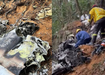 Identificadas as vítimas do avião que saiu de Valadares e caiu em SC
