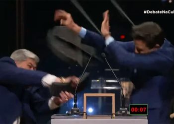 Já notamos vocês, podem ir embora
