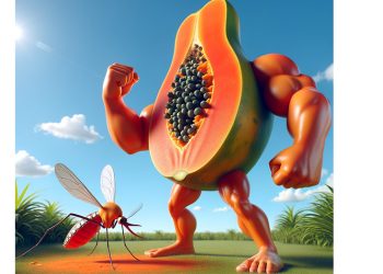 Extrato de mamão: uma arma natural contra a dengue